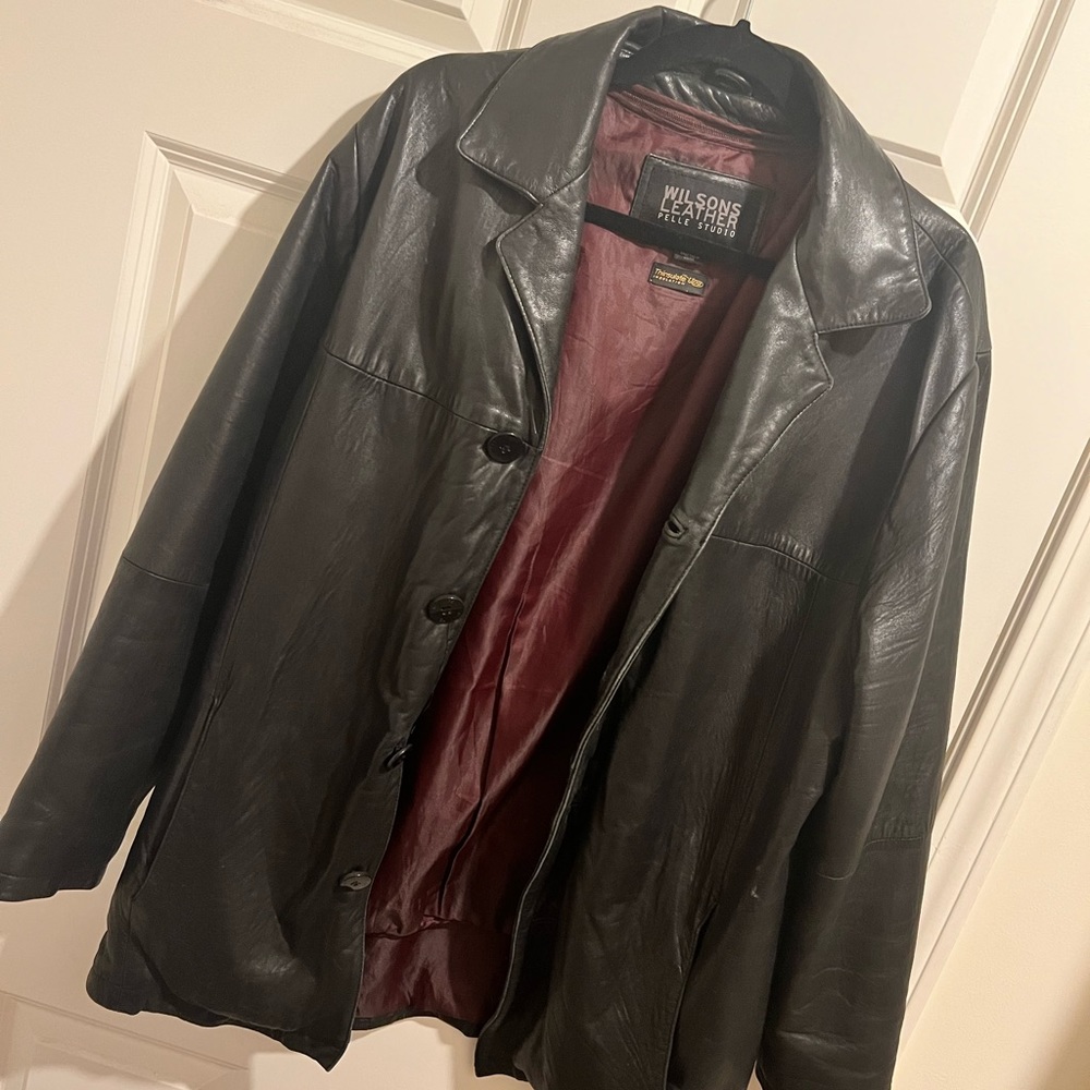 Men’s Wilson’s Leather Jacket - black